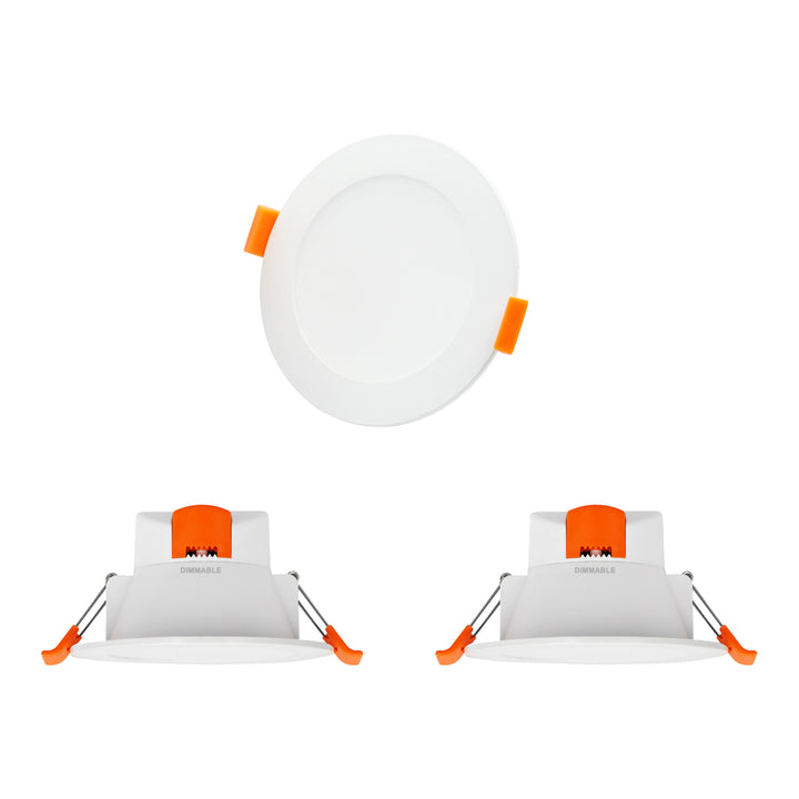 Dimmable 8W LED Downlights Recessed Ceiling Lamps Down Lights, Adjustable Lighting Color