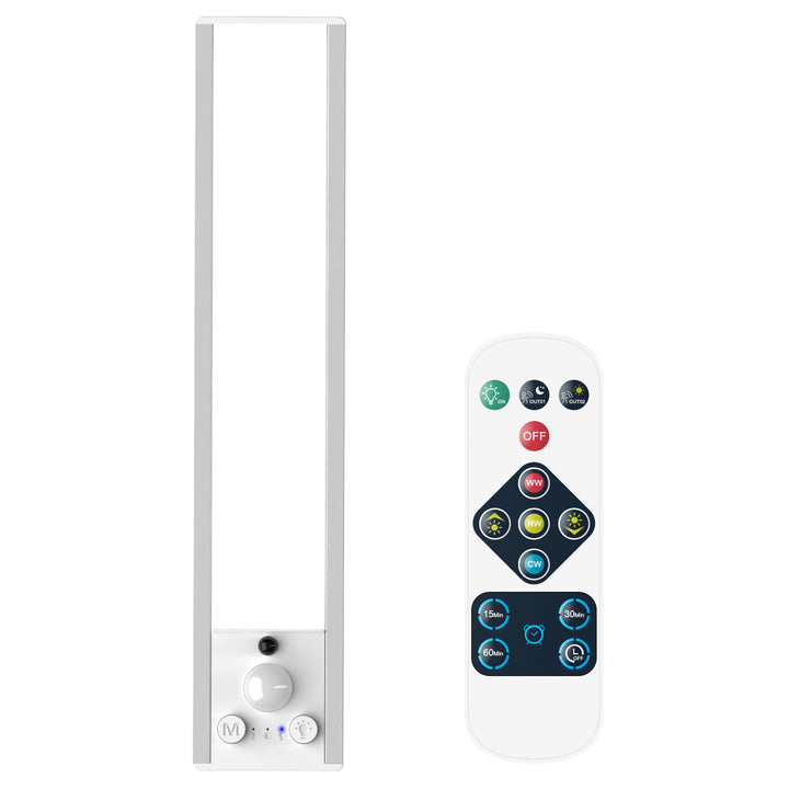Rechargeable LED Under Counter Kitchen Cabinet Light with Remote Control , Length 24CM